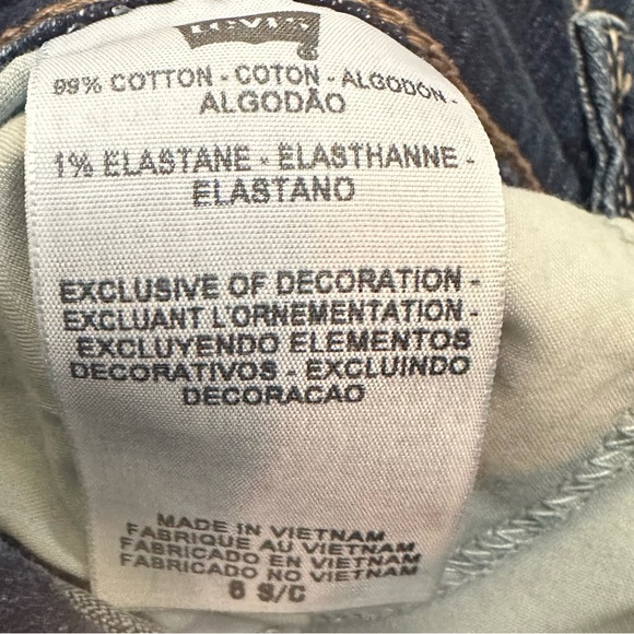 Levi’s 529 Curvy Boot Cut Jeans in size 6 Short - Picture 8 of 8